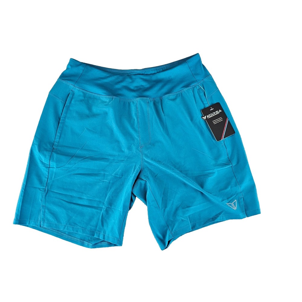 KORSA Women's Cruise 7" Shorts Small Walking Activewear Blue NWT